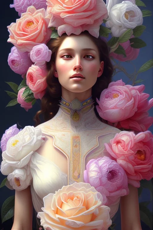 gardenia flowers, colorful, psychedelic, intricate, elegant, highly detailed, digital painting, artstation, concept art, smooth, sharp focus, illustration, art by artgerm and greg rutkowski and alphonse mucha