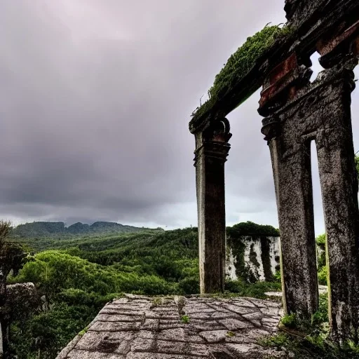 naturaleza hermosa ruinas