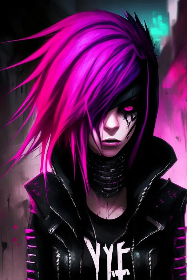scene girl invader zed