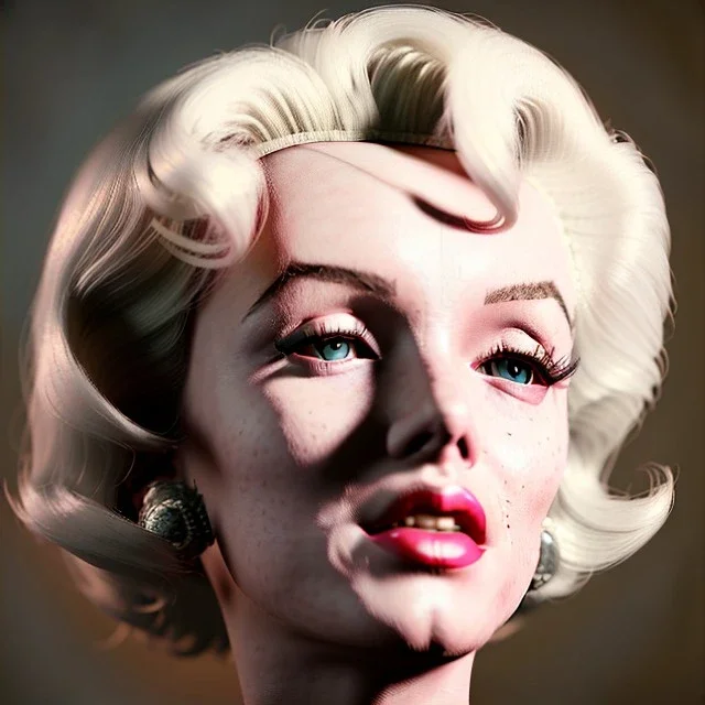 Realistic image portrait, sweet Marylin Monroe, 2020 fashion style, highly detailed, unreal engine 5, ray tracing, RTX, lumen lighting, ultra detail, volumetric lighting, 3d, finely drawn, high definition, high resolution.