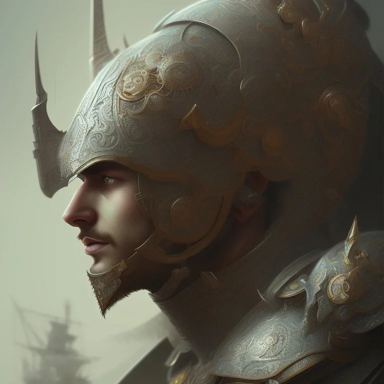  intricate, sharp focus, illustration, highly detailed, digital painting, concept art, matte, Arabian Knight man