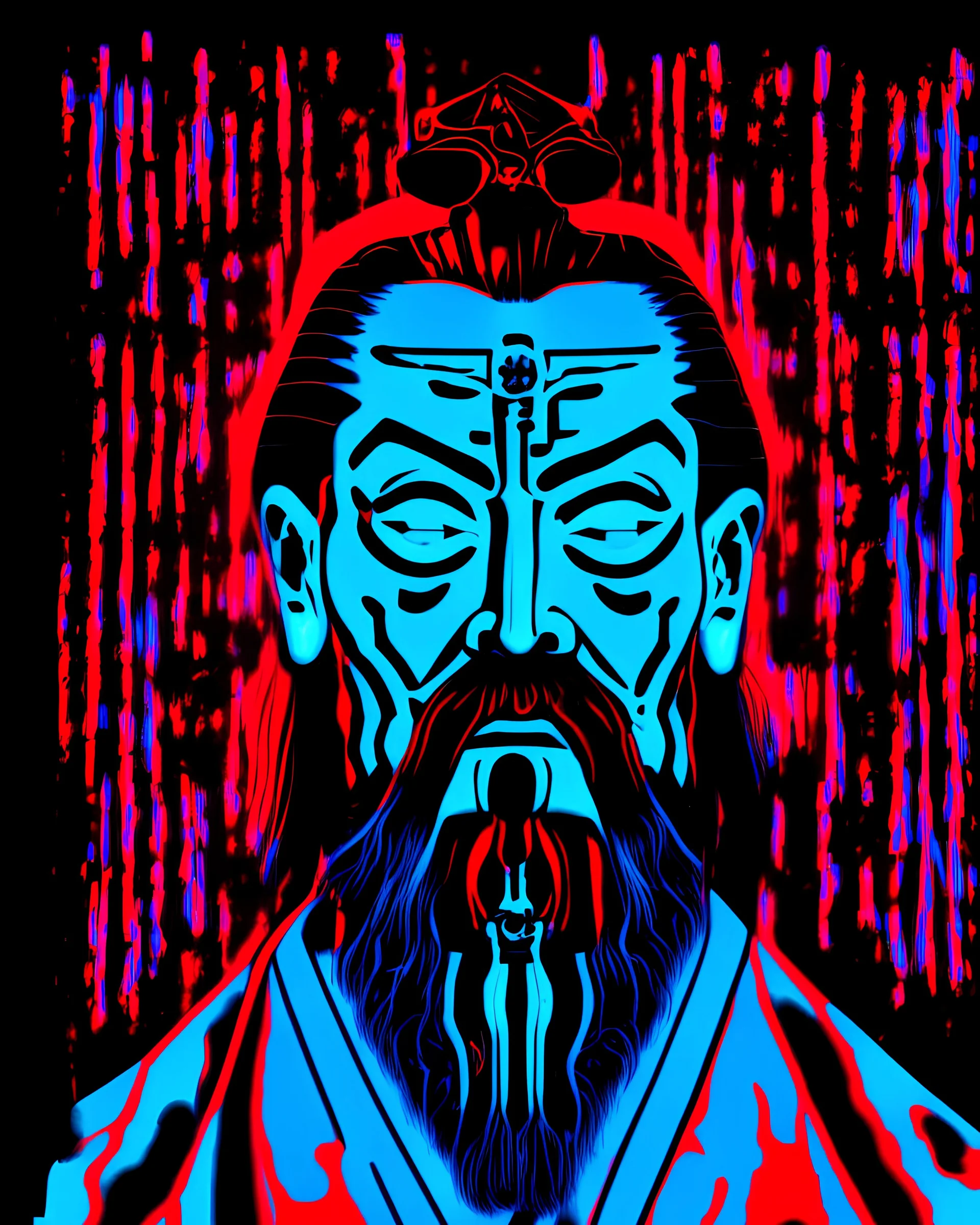 孔子 在当代下行时代 铁面有私处 眼疾 背景纯蓝 眼睛神经检查手术室 重影 暴力形象分裂 头人 霓虹灯管效果 异化兽人 头戴骷髅头 西服领带 头戴头套 红书 手机 电脑 上吊 乱伦 虐杀 机器人 浑身黑汗毛 洗澡 绘画 伤口 身体的修辞 异形 阿德里安格尼 弗朗西斯培根绘画 阿德里安格尼 幽默荒诞