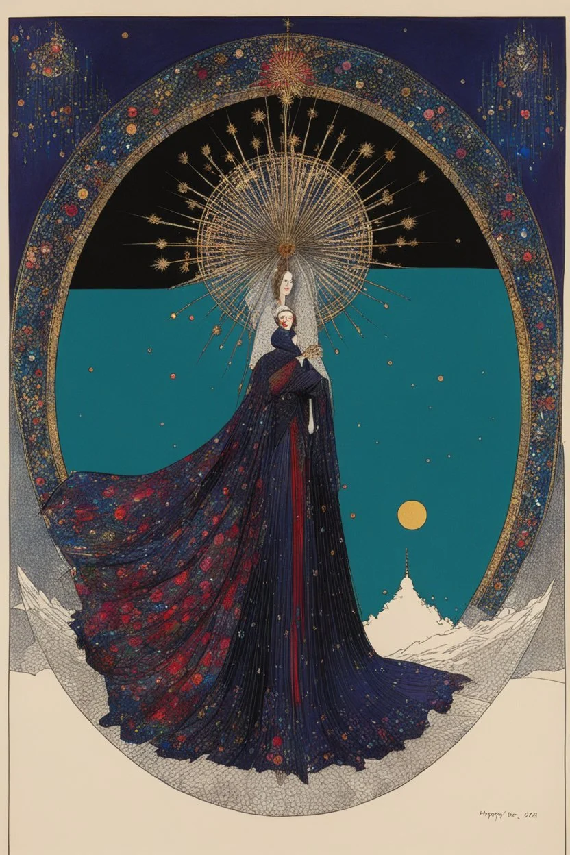 Harry Clarke’s cover art for: Happy new year 2024