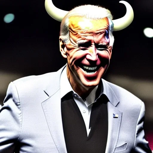 joe biden as a cow