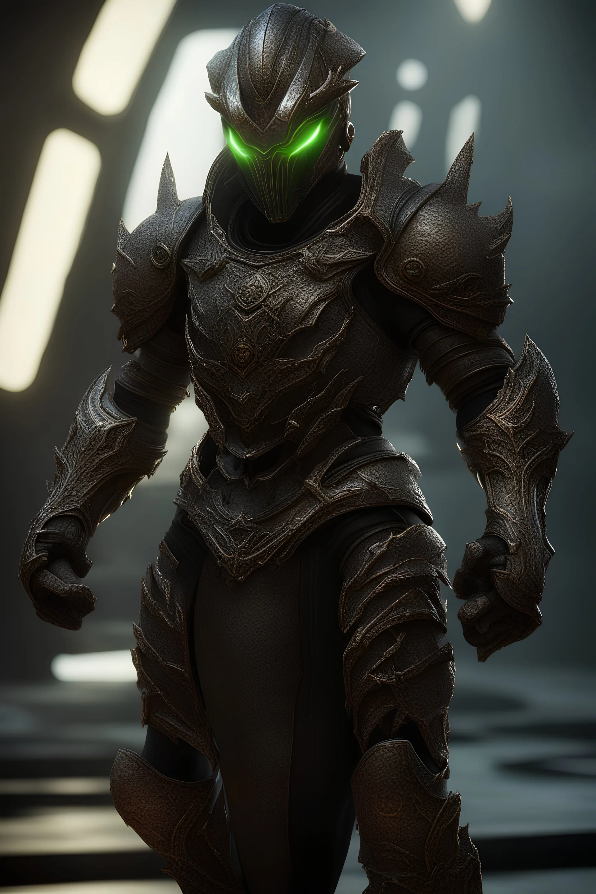 knight alien , unreal engine 5, concept art, art station, god lights, ray tracing, RTX, lumen lighting, ultra detail, volumetric lighting, 3d