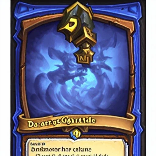 hearthstone card game dark