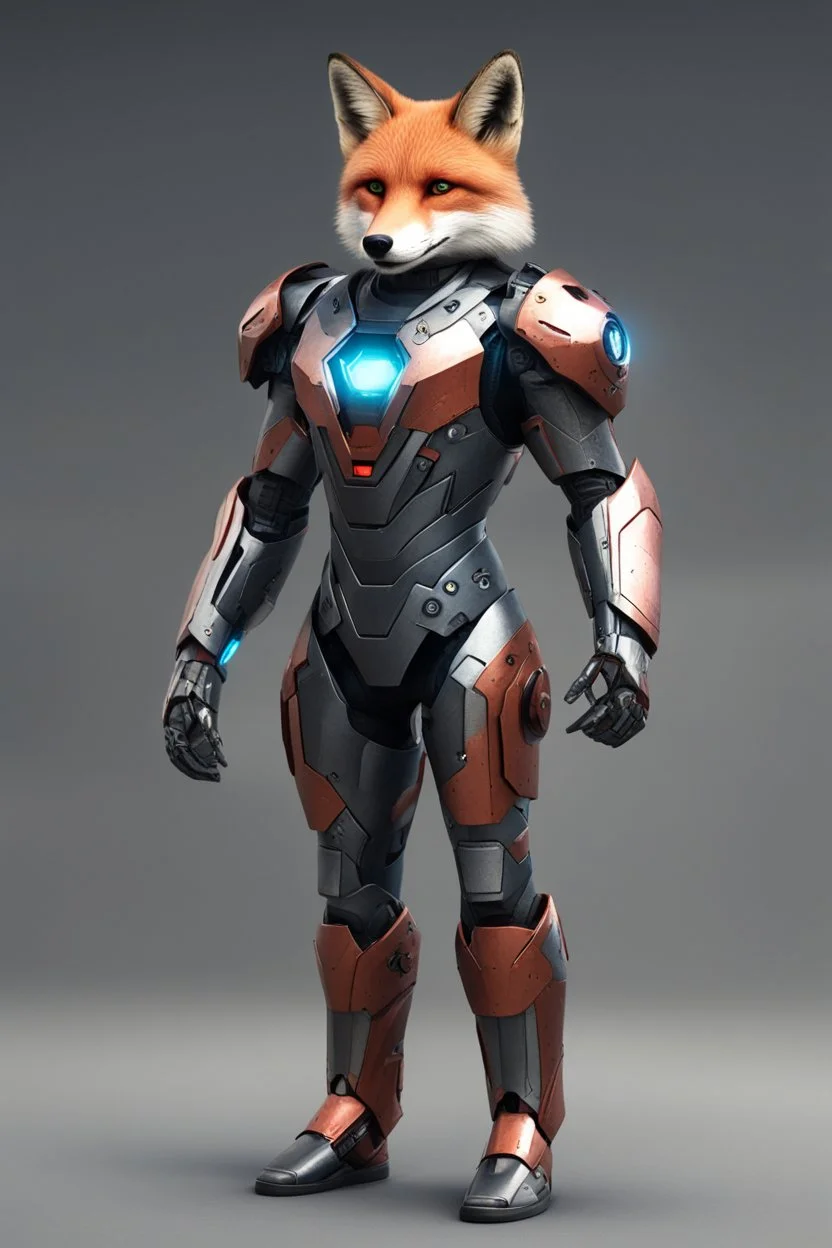 iron suit magic fox