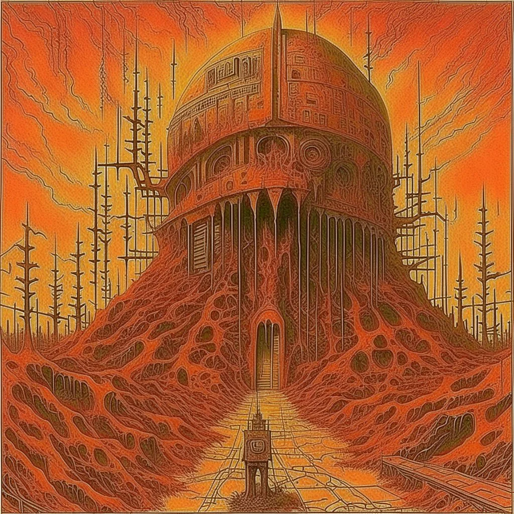 decorated splatter brightens the room at Mad intervals of mind residuals, horror neo surrealism, by Godmachine, by Zdzislaw Beksinski, concept art, bar code style.