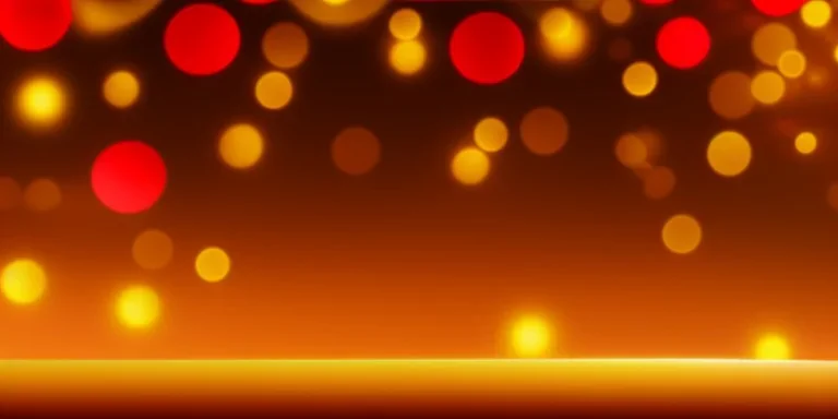 Abstract Christmas bokeh background - gold, pink blurred glitter lights - banner, header, panorama