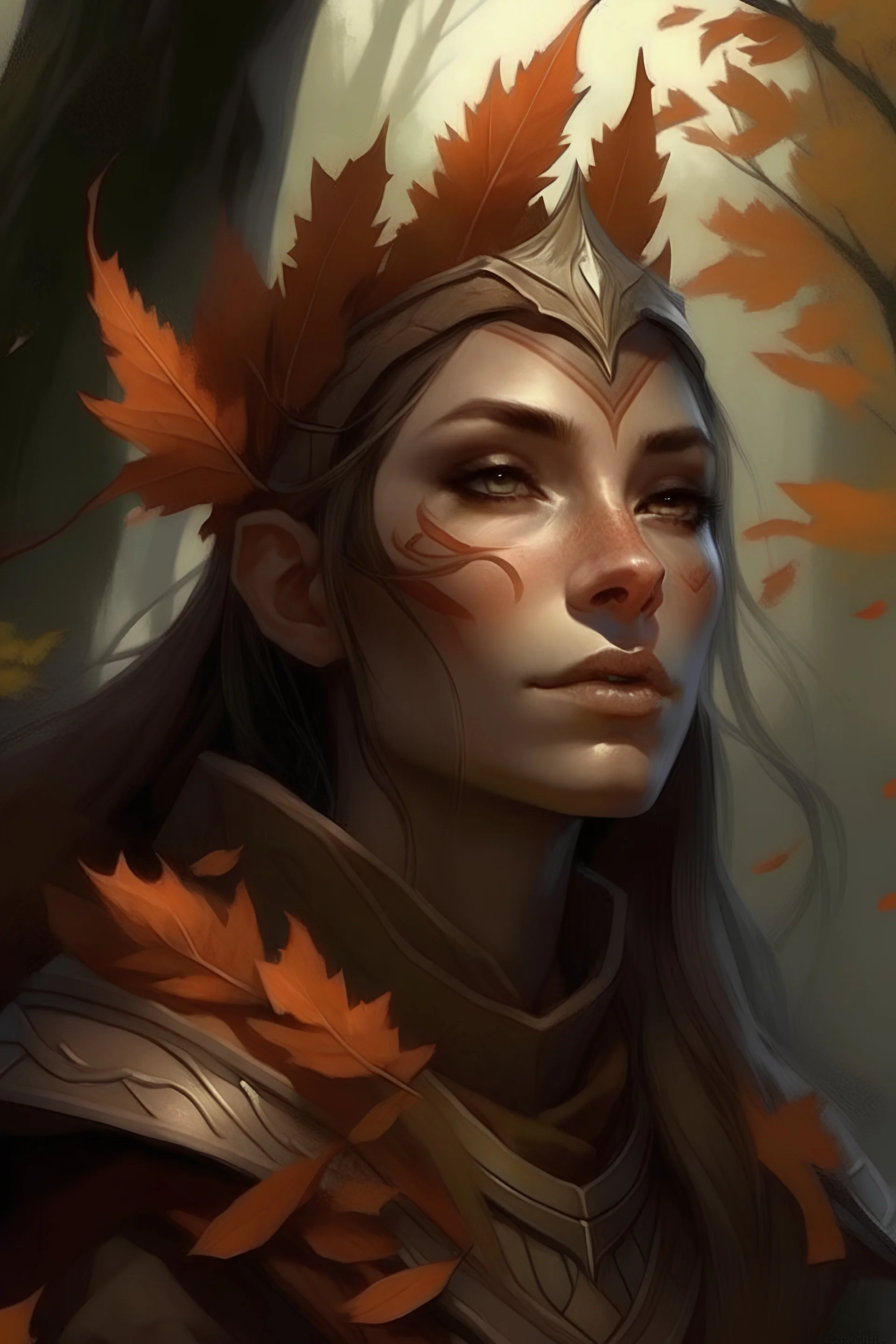Portrait a very dead autum eladrin