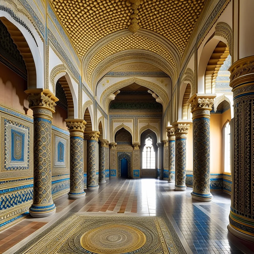 An Andalusian palace in the era of Islamic rule