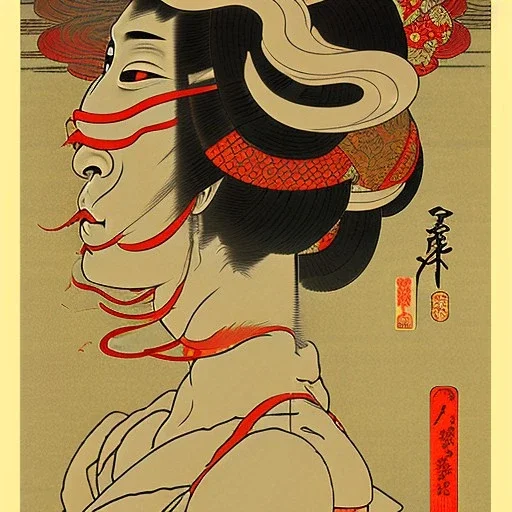 Ukiyo-e, japanese logo