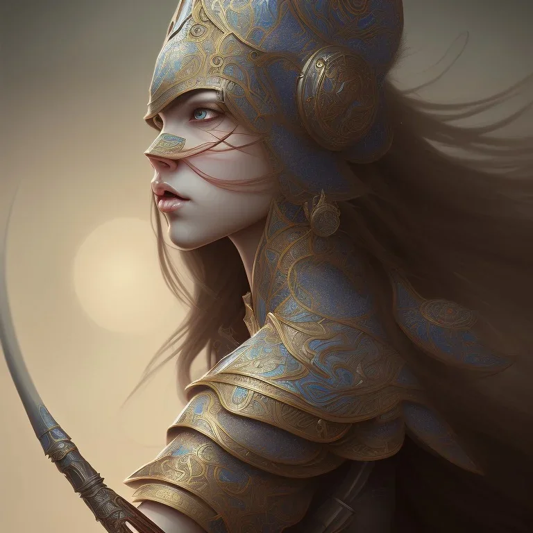 sango fantasy, fantasy magic, intricate, sharp focus, illustration, highly detailed, digital painting, concept art, matte, masterpiece head sexy front view Arabian Knight