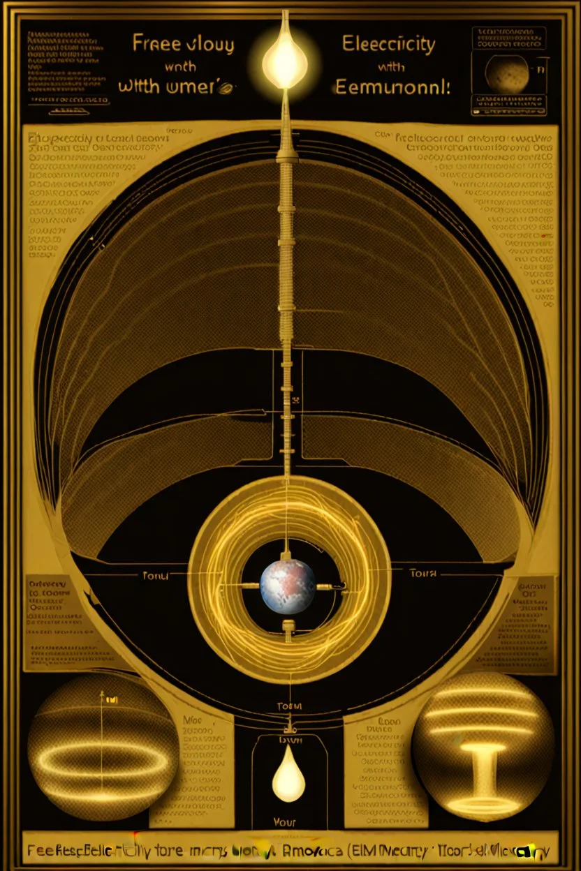 Free electricity with mercury torus