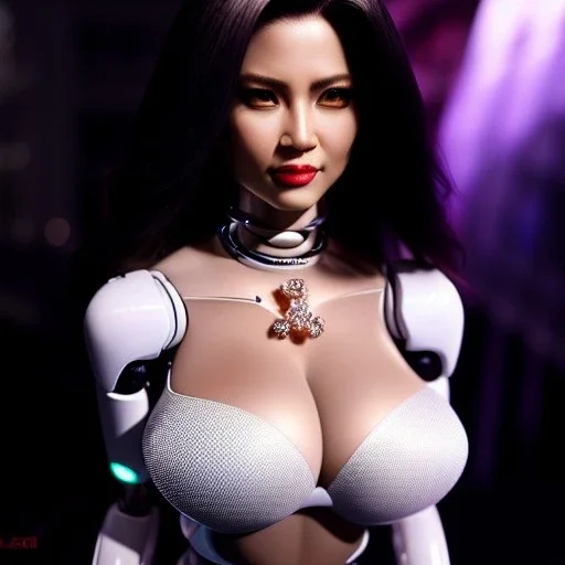 Ultra detailed fullbody Portrait in oil on canvas of female busty Robot Neo from matrix,extremely detailed digital painting,ultrarealistic skin,intense stare, extremely detailed face, crystal clear eyes, mystical colors ,perfectly centered image, perfect composition, rim light, beautiful lighting,masterpiece ,8k, stunning scene, raytracing, anatomically correct, in the style of Simon Bisley and uncannyknack and Ohrai Noriyoshi and robert e howard and Steve Jung.