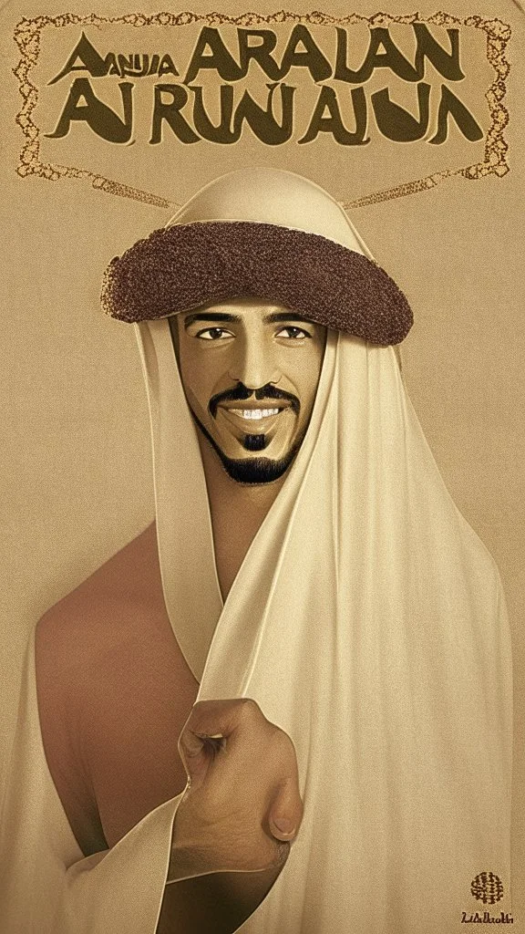 Anime arabian Man