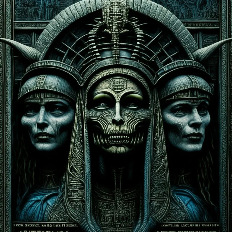 The zombie gods, eaters of christ by hr giger, directed by stephen king