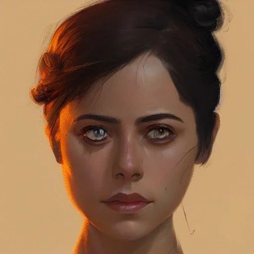 portrait of a woman by greg rutkowski, rosa salazar as a young mandalorian bounty hunter from star wars expanded universe, highly detailed portrait, digital painting, artstation, concept art, smooth, sharp foccus ilustration, artstation hq