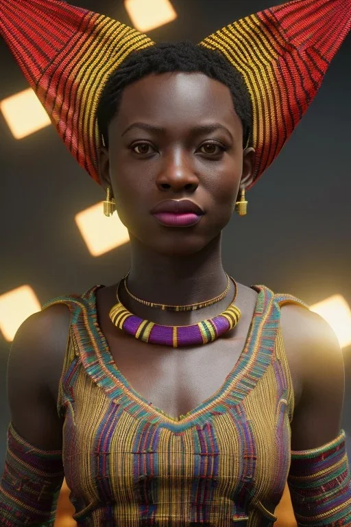 kente with short hair wearing only dragon scales,mythical,fantasy , magnificent, majestic, highly intricate, Realistic photography, incredibly detailed, ultra high resolution, 8k, complex 3d render, cinema 4d.