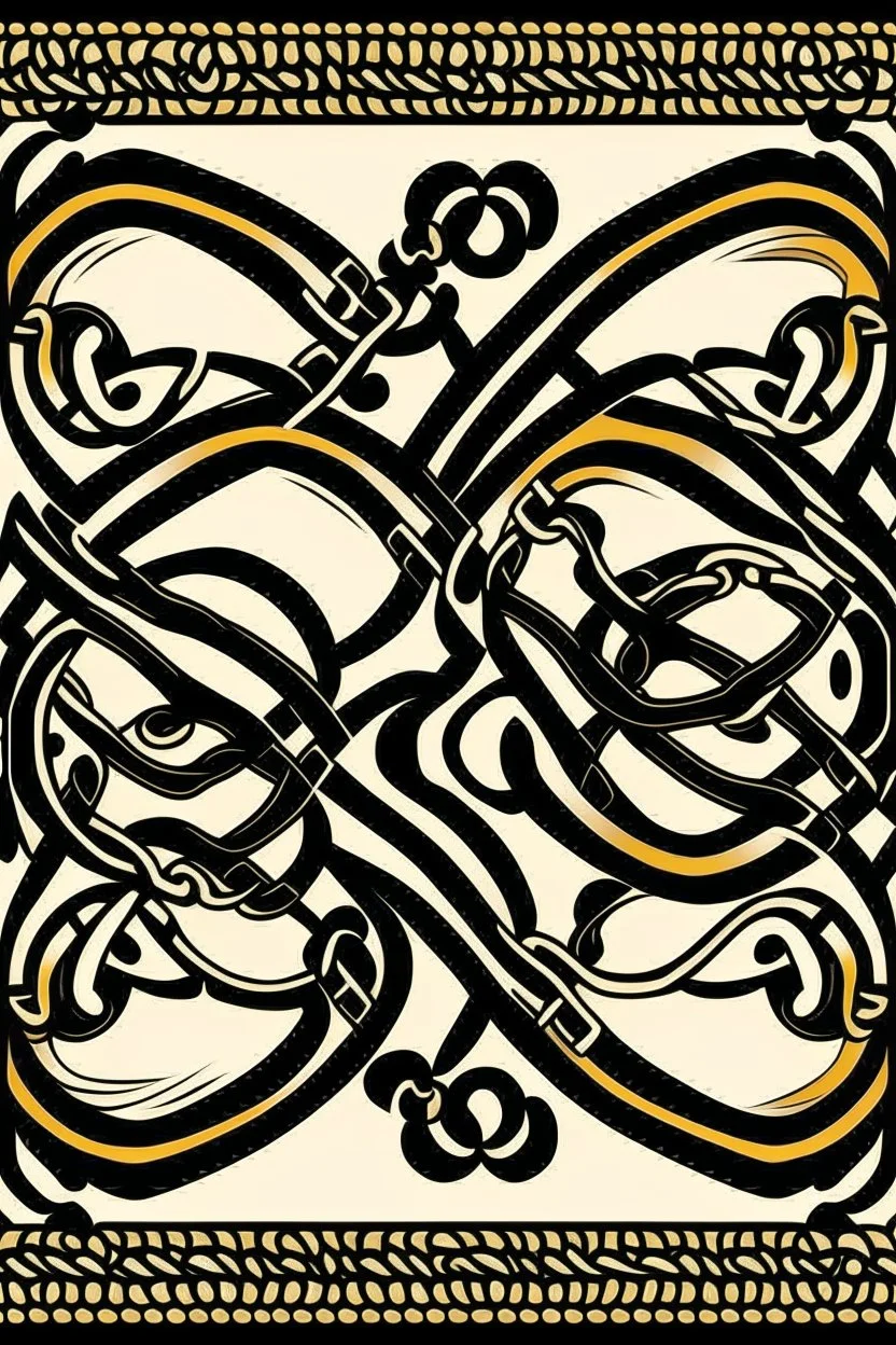 Celtic knot border