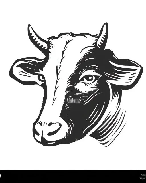 I want a goat head in vector