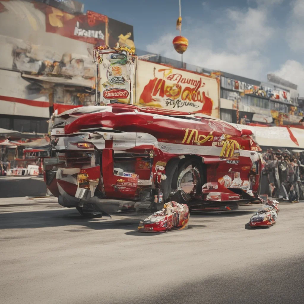 McDonalds sponsors the Daytona 500