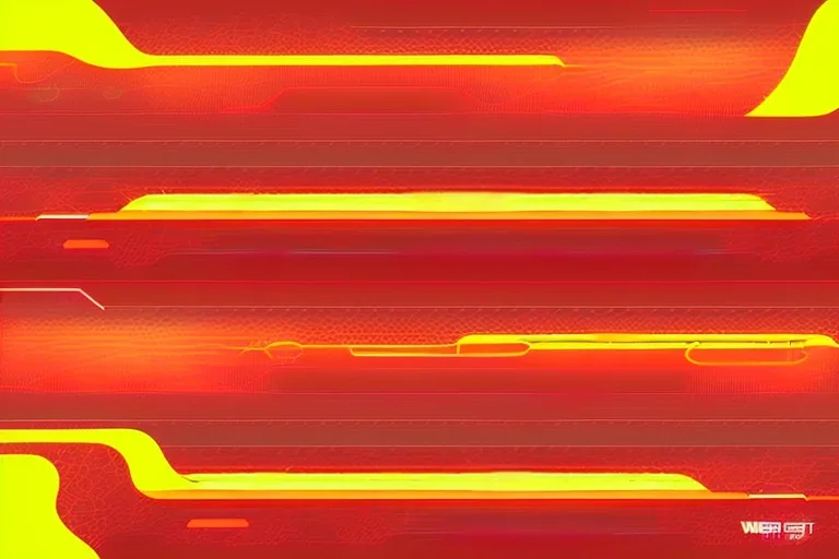 Vector Vector Vector technology abstract background with dynamic amorphous vector flowing gradient particle water curve waves and modern red, yellow, orange lines. Retro futurism geometric, cyberpunk.