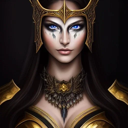 ultra detailed fullbody Portrait in oil on canvas of beautiful female DemonHunter with DAEDRIC Masks and armor,extremely detailed digital painting, extremely detailed face,crystal clear Big eyes, mystical colors ,perfectly centered image, perfect composition,rim light, beautiful lighting,8k, stunning scene,extremely sharp detail,finely tuned detail, ultra high definition raytracing, in the style of Simon Bisley and Frank Frazetta and robert e howard and pablo oliveira and Ken Kelley