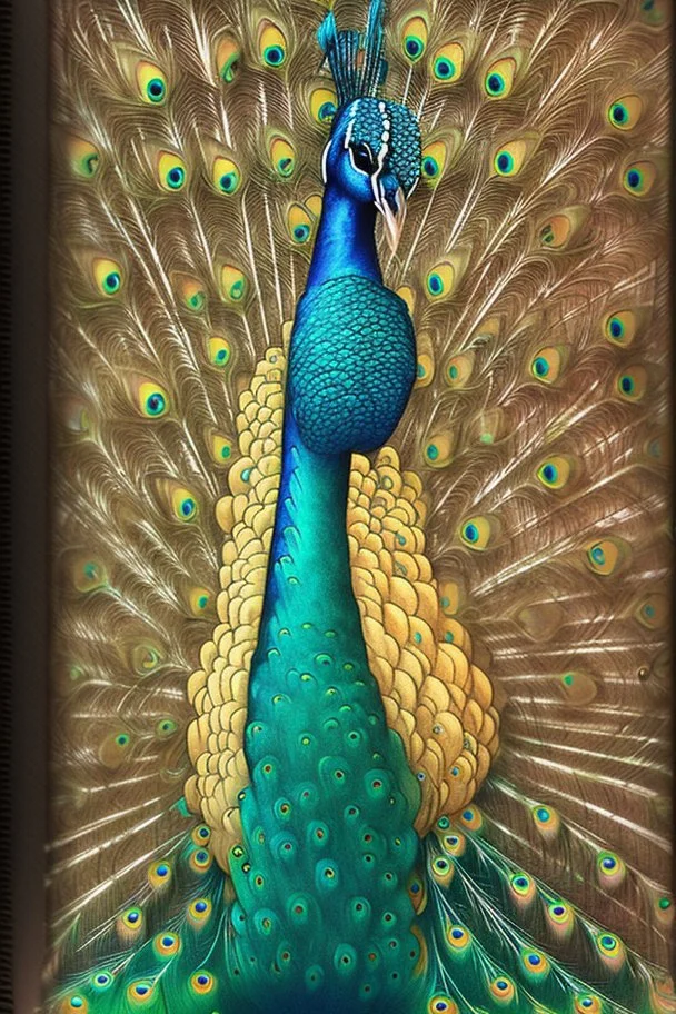 amazing peacock, flower backwornd, adult book cover