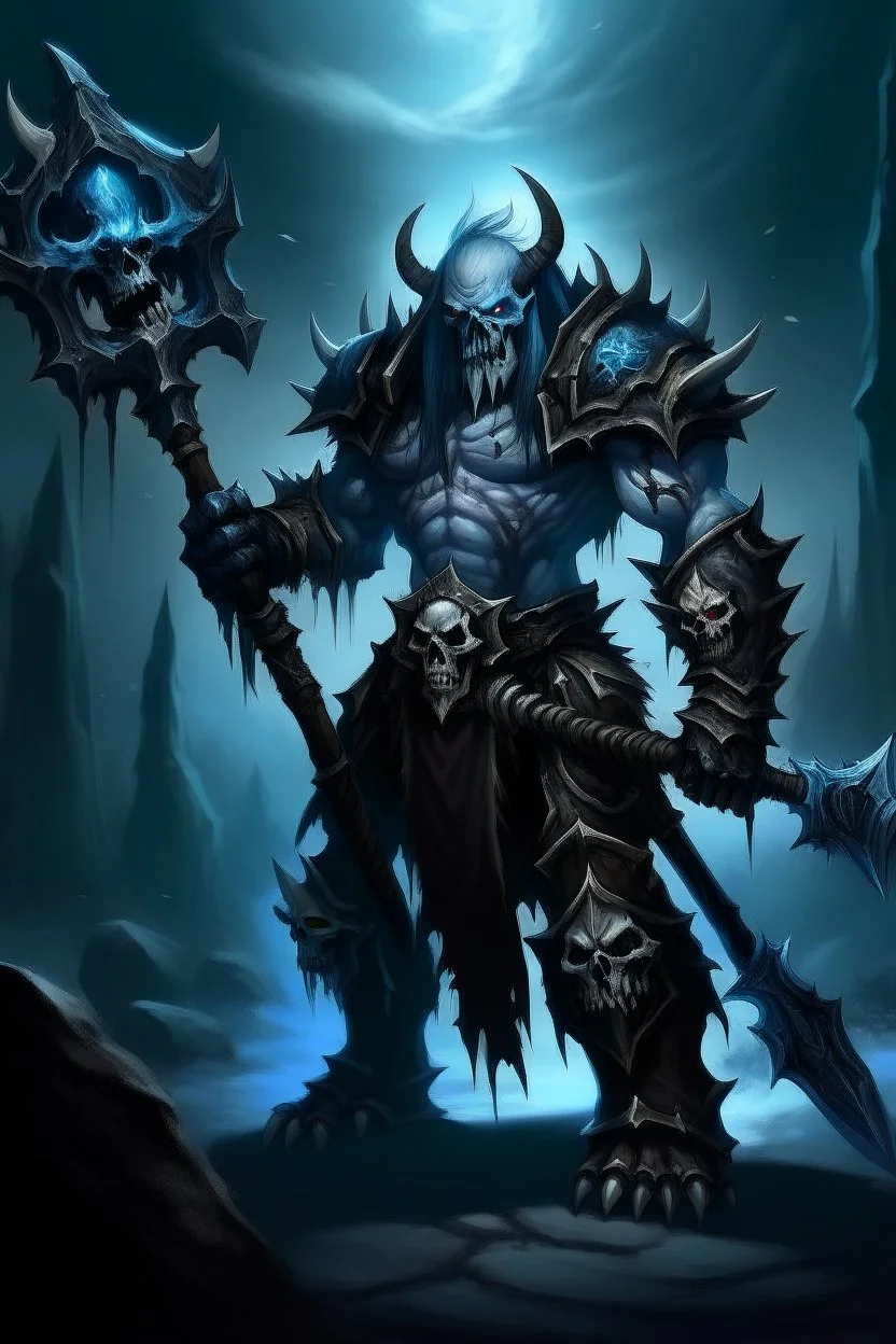 Troll death knight wow wotlk wrath of the lich king dark spear