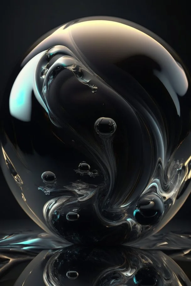 AI black art glass marble art realisticv2 surrealism 4k resolution