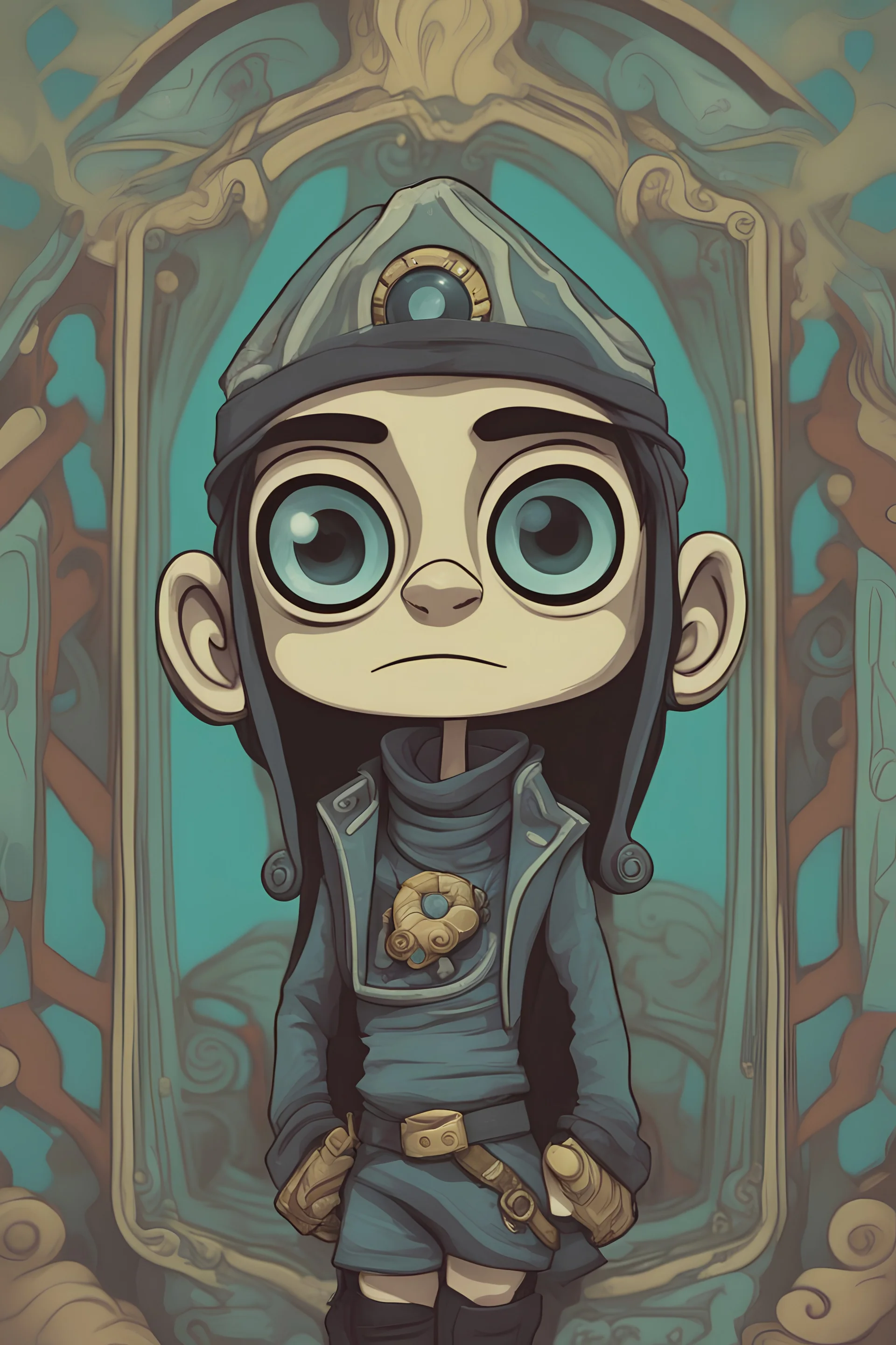 big eyes psychonauts little person bandit king glacial