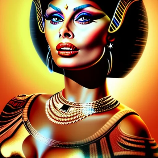 Sophia Loren as Cleopatra