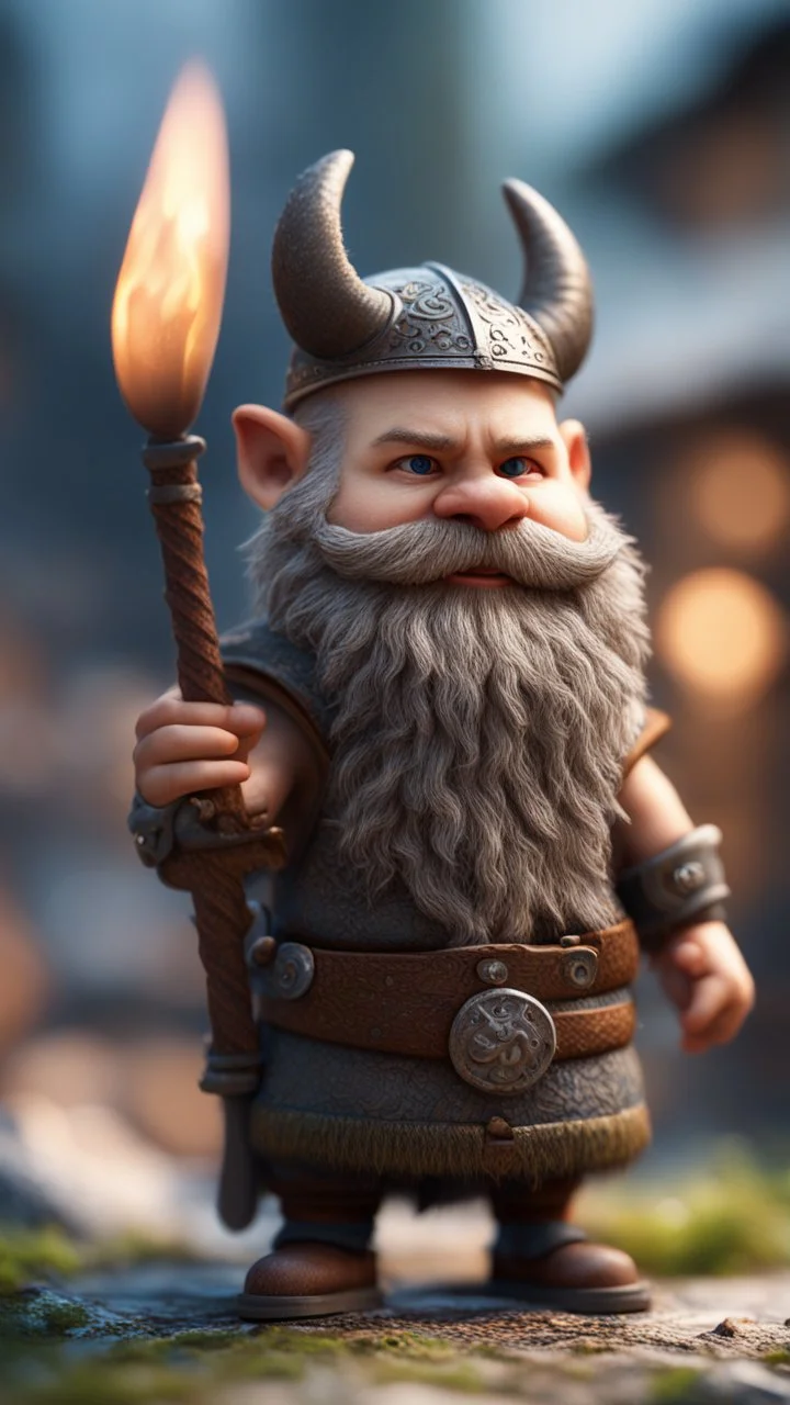 viking munk,bokeh like f/0.8, tilt-shift lens 8k, high detail, smooth render, down-light, unreal engine, prize winning