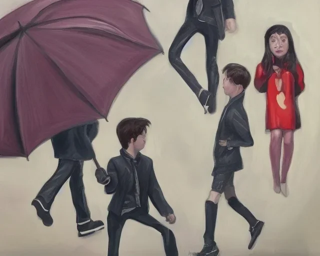 Peinture numéro 5 umbrella academy