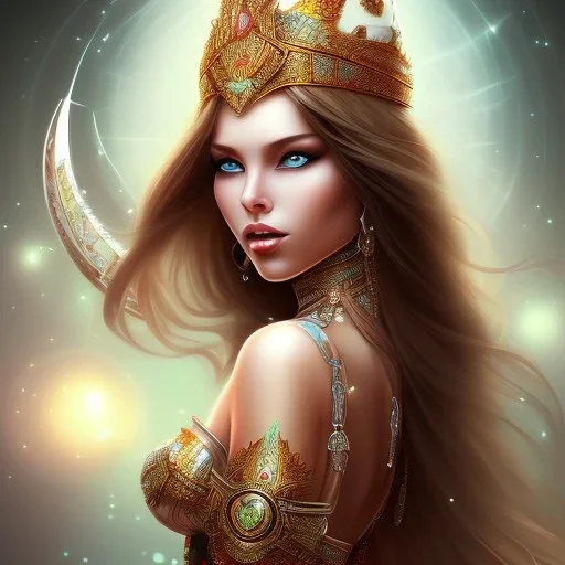 Beautiful women goddess full image