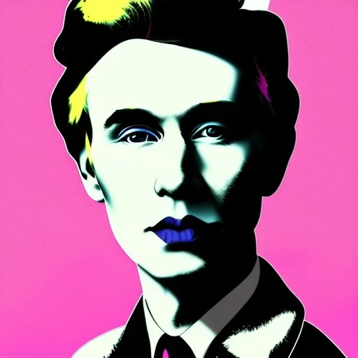 Andy Warhol portrait