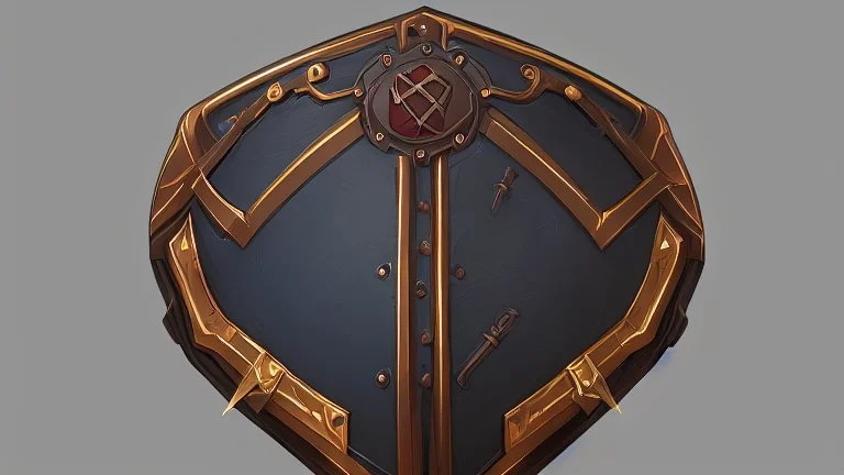 medieval battle shield