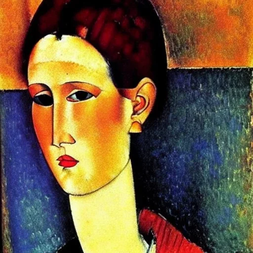 looking at a woman AMADEO MODIGLIANI