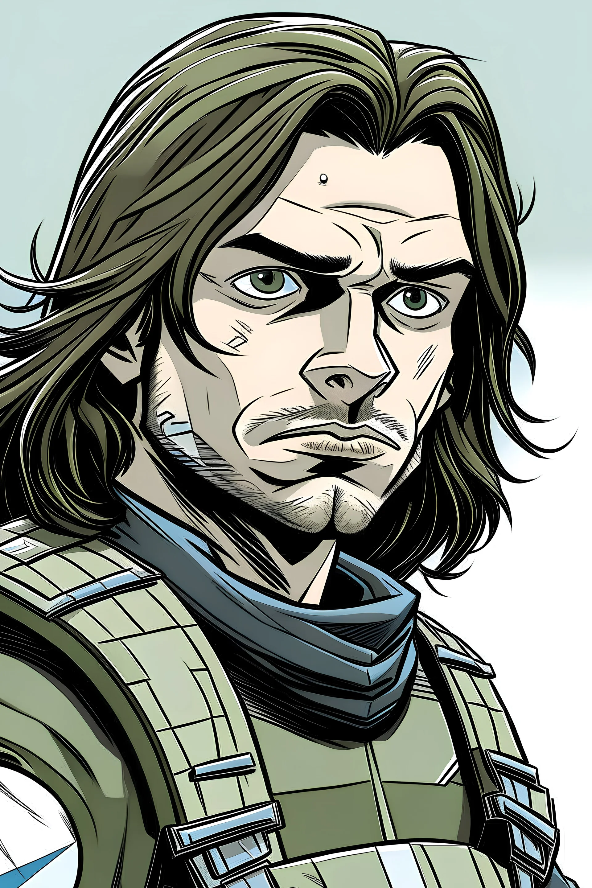 bucky barnes cartoon