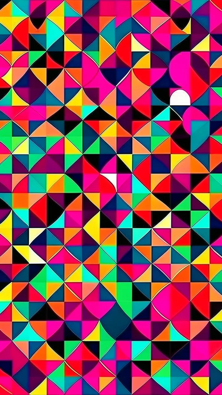 psychedelic geometric pattern