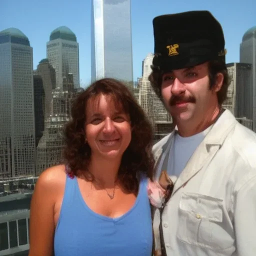 Gina Strippoli and Brian Anwander in 9/11