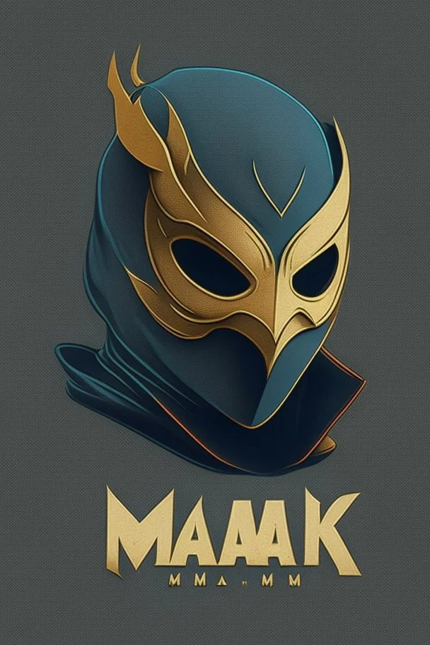 Masked man logo design