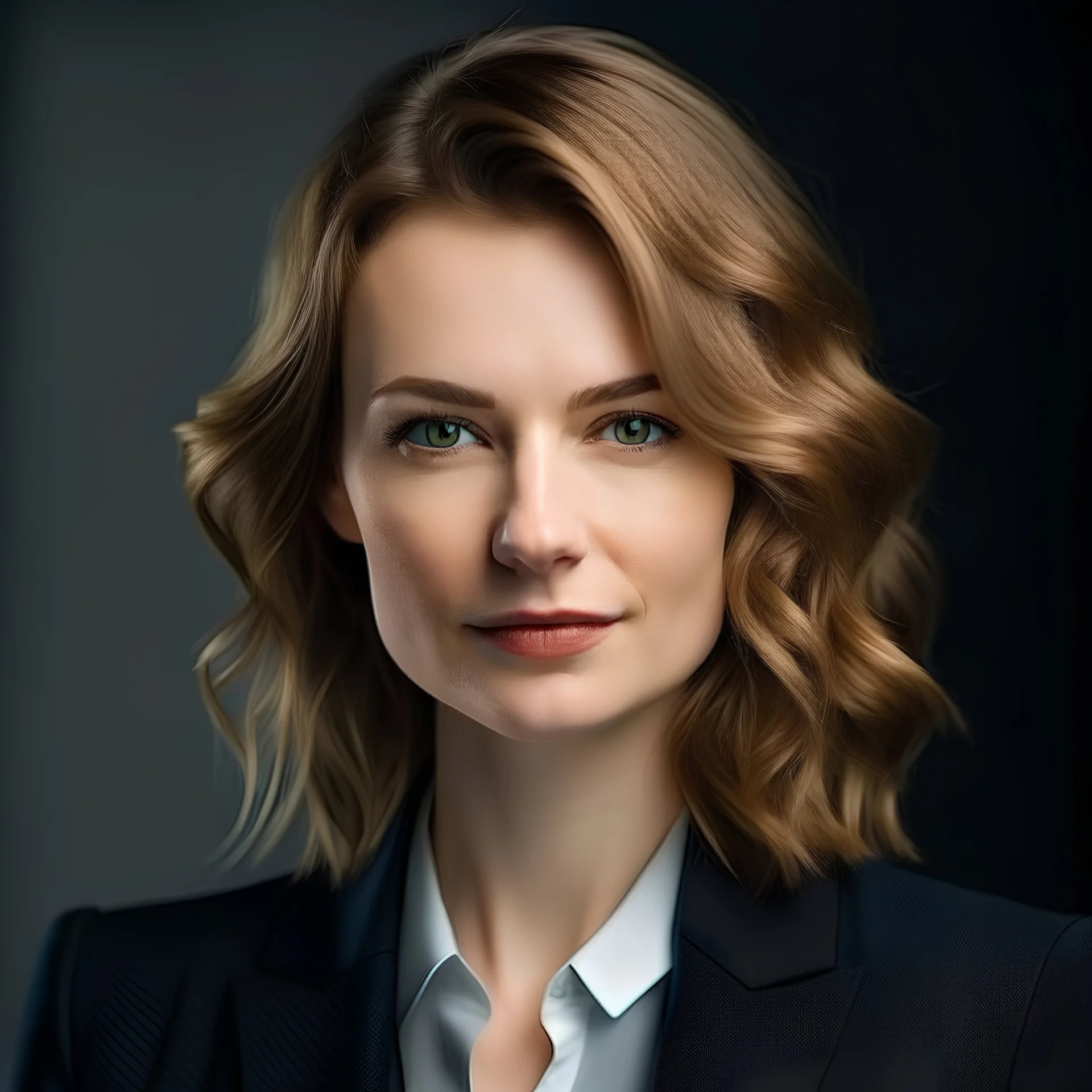 Corporate profile picture of a beautiful european woman