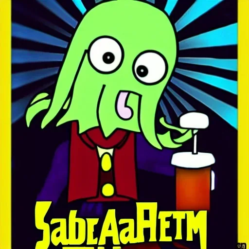 Saturday Night Fever Dream thrash metal cover starring Squidward