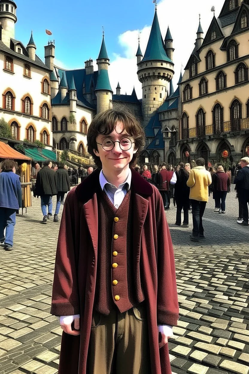 harry potter in disney land