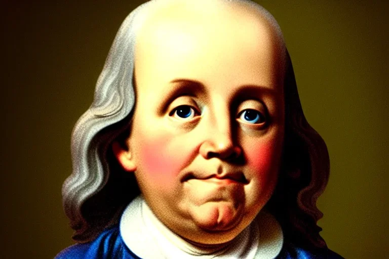 Ben franklin as a toddler