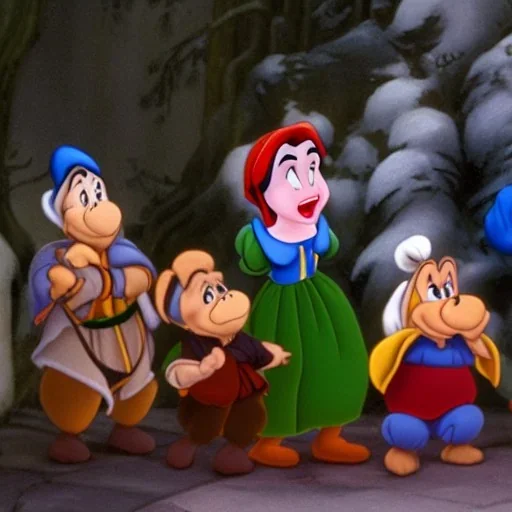 snow white and the seven dwarfs