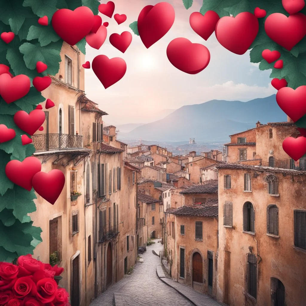 Background Italy Valentine's Day