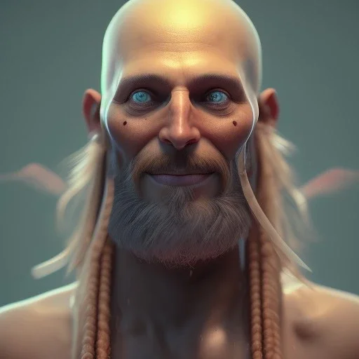 Portrait of Pirate,hyperultrarealistic, unreal engine 5, octane render, studio lighting